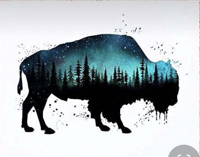 Bison Tattoo 181