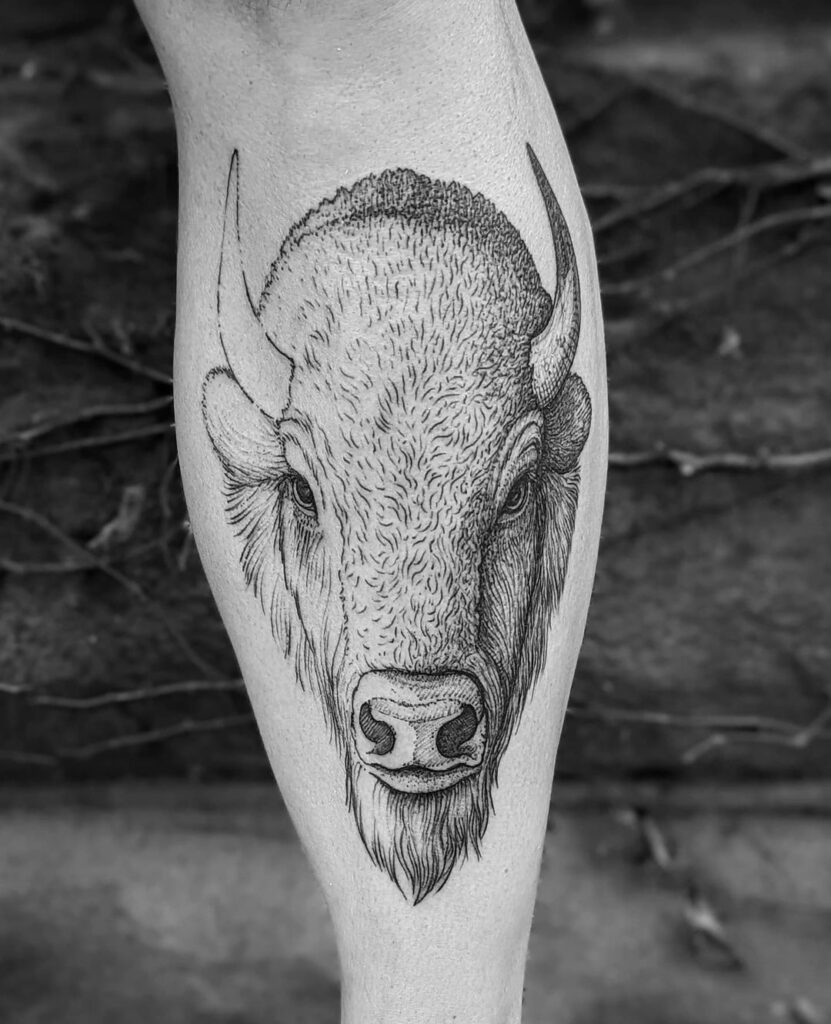 Bison Tattoo 41