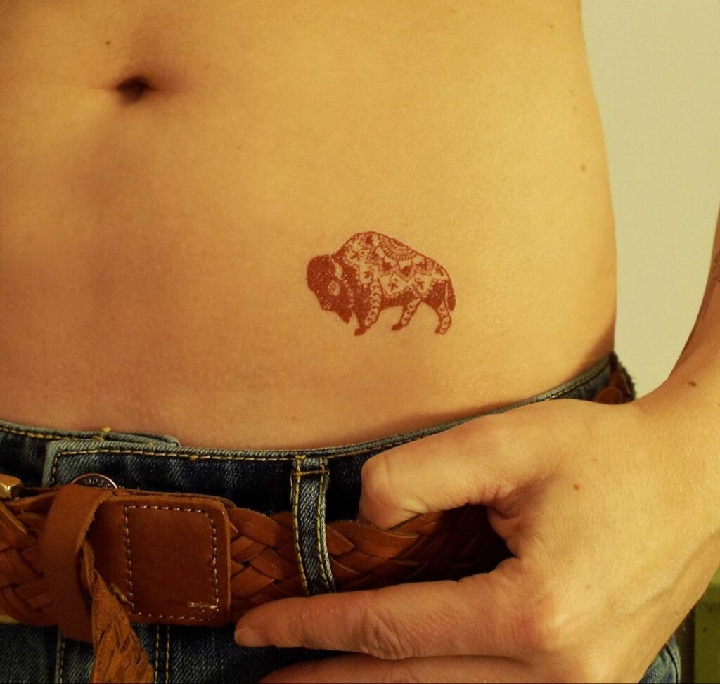 Bison Tattoo 69