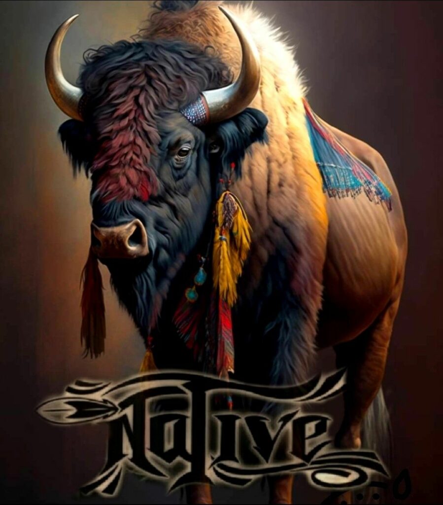 Bison Tattoo 74