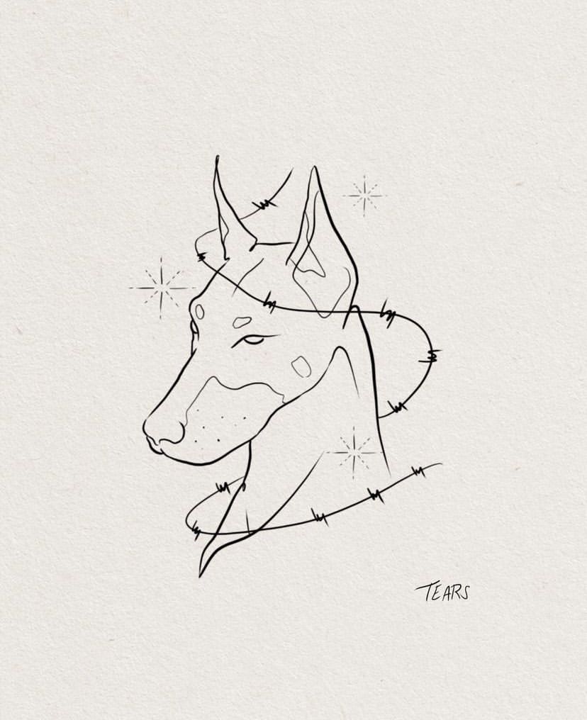 Doberman Tattoo 111
