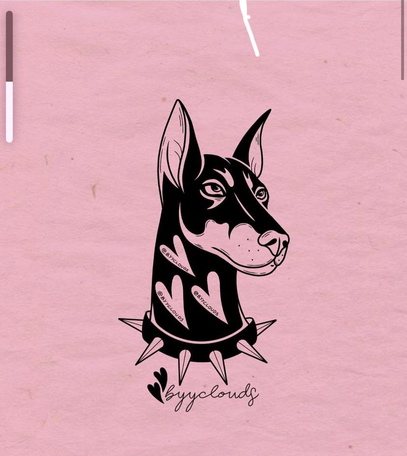 Doberman Tattoo 118