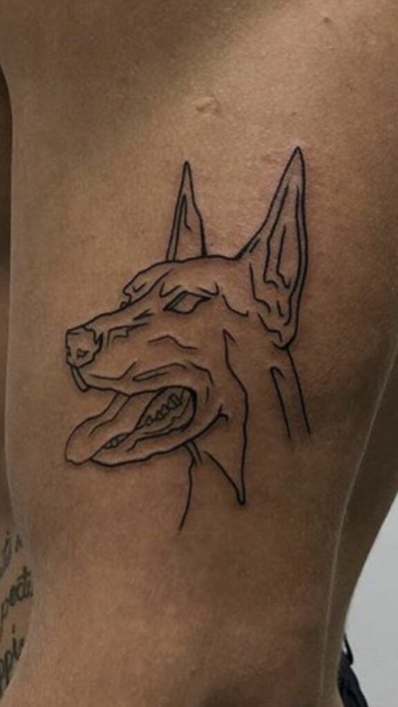Doberman Tattoo 130