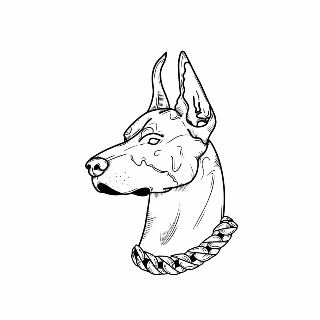 Doberman Tattoo 137