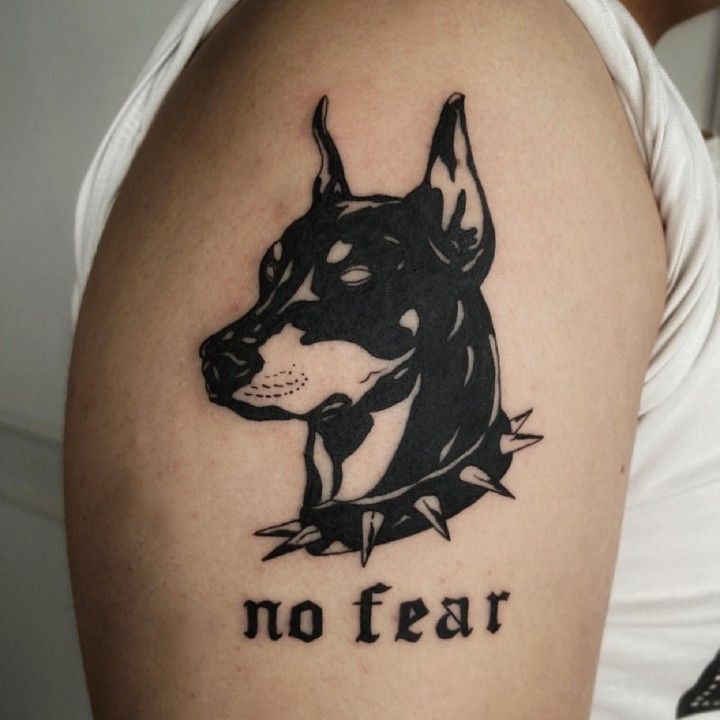 Doberman Tattoo 145