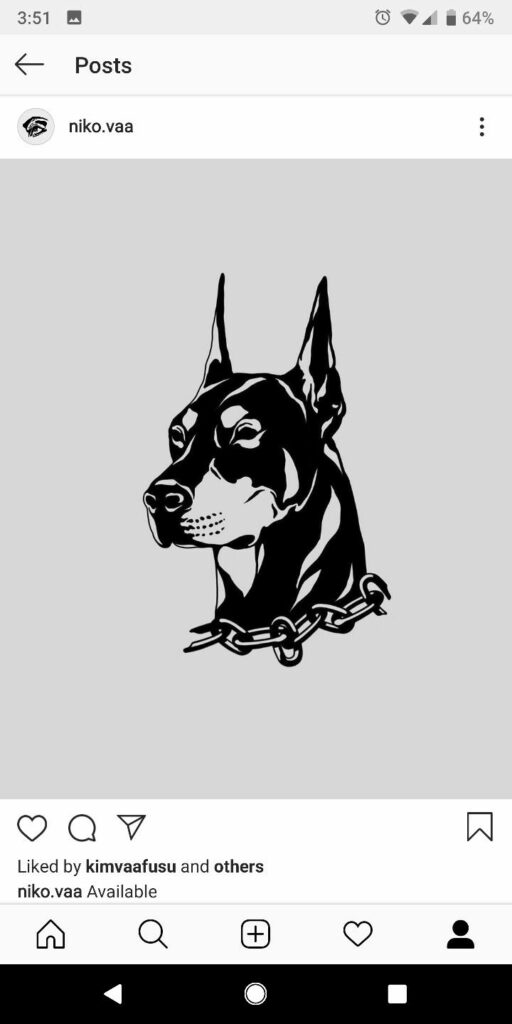 Doberman Tattoo 159