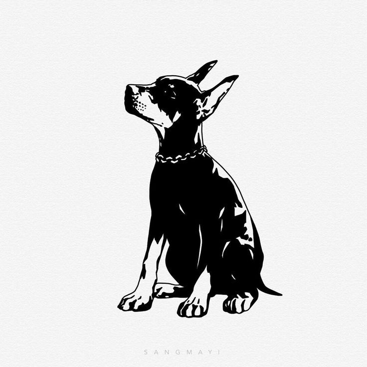 Doberman Tattoo 161
