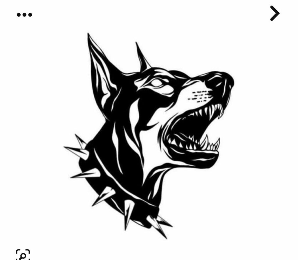 Doberman Tattoo 165