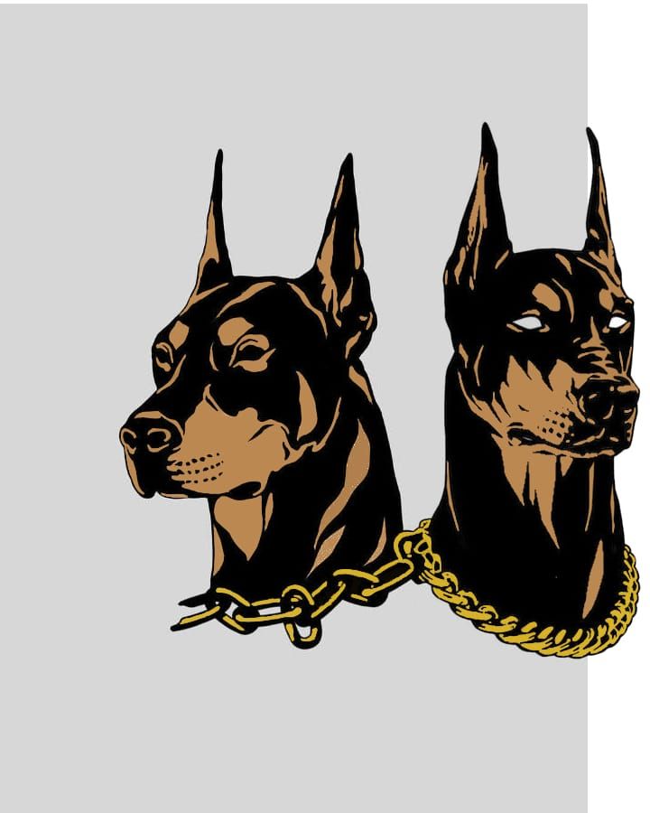 Doberman Tattoo 172