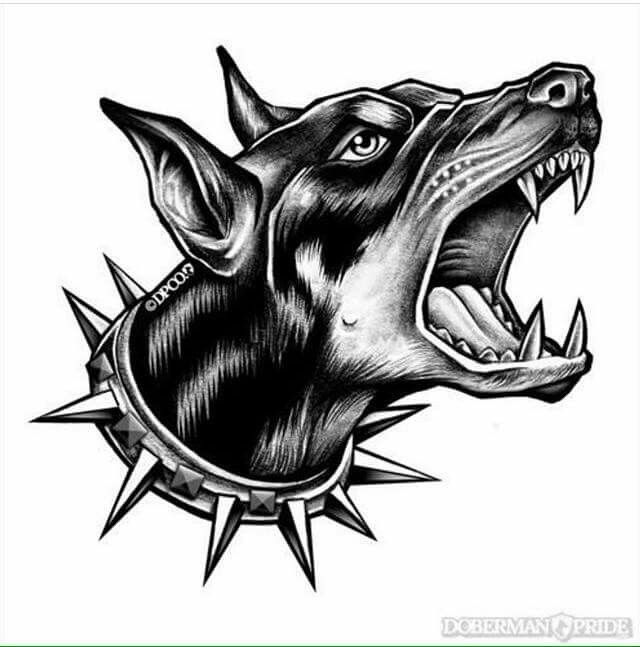 Doberman Tattoo 173