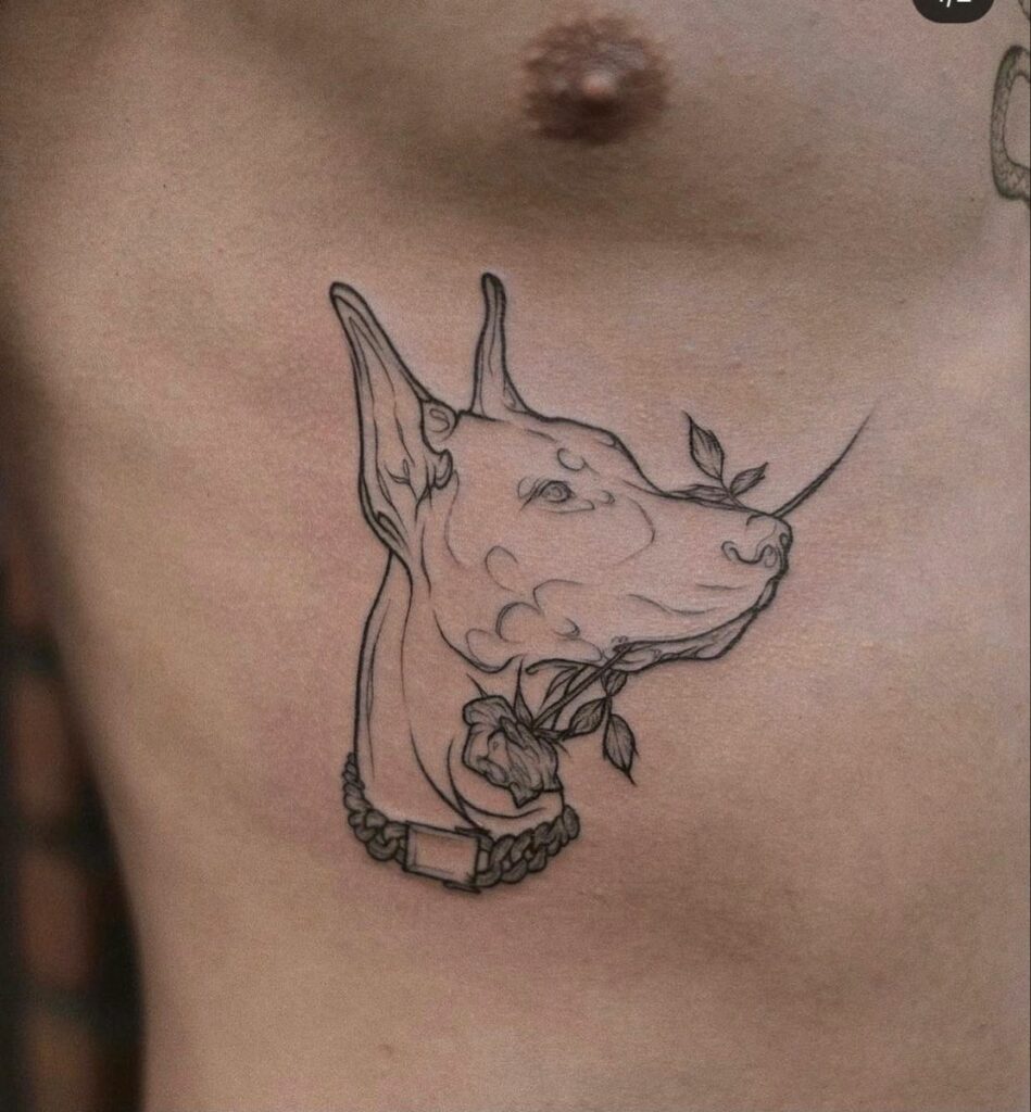 Doberman Tattoo 18