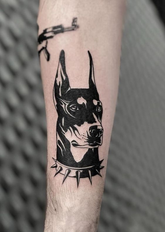 Doberman Tattoo 185