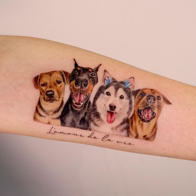 Doberman Tattoo 195
