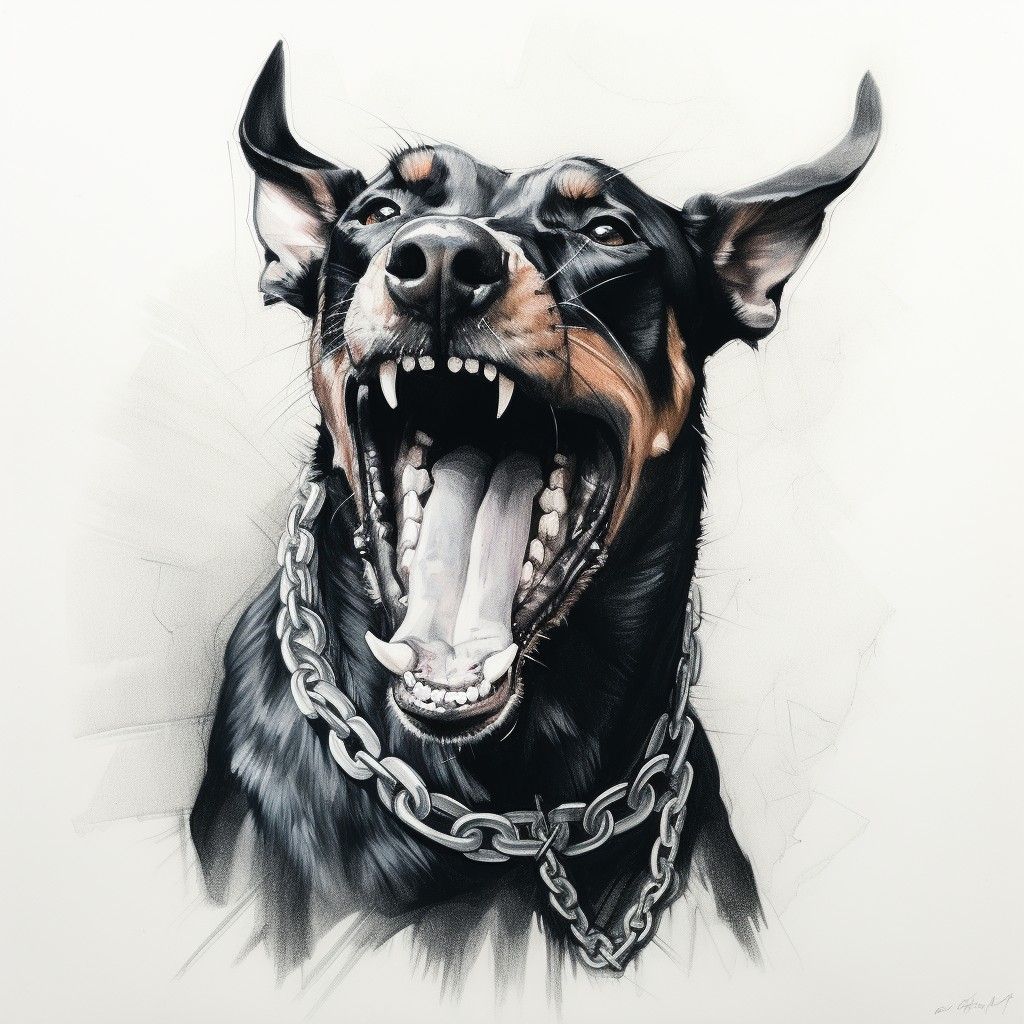 Doberman Tattoo 28