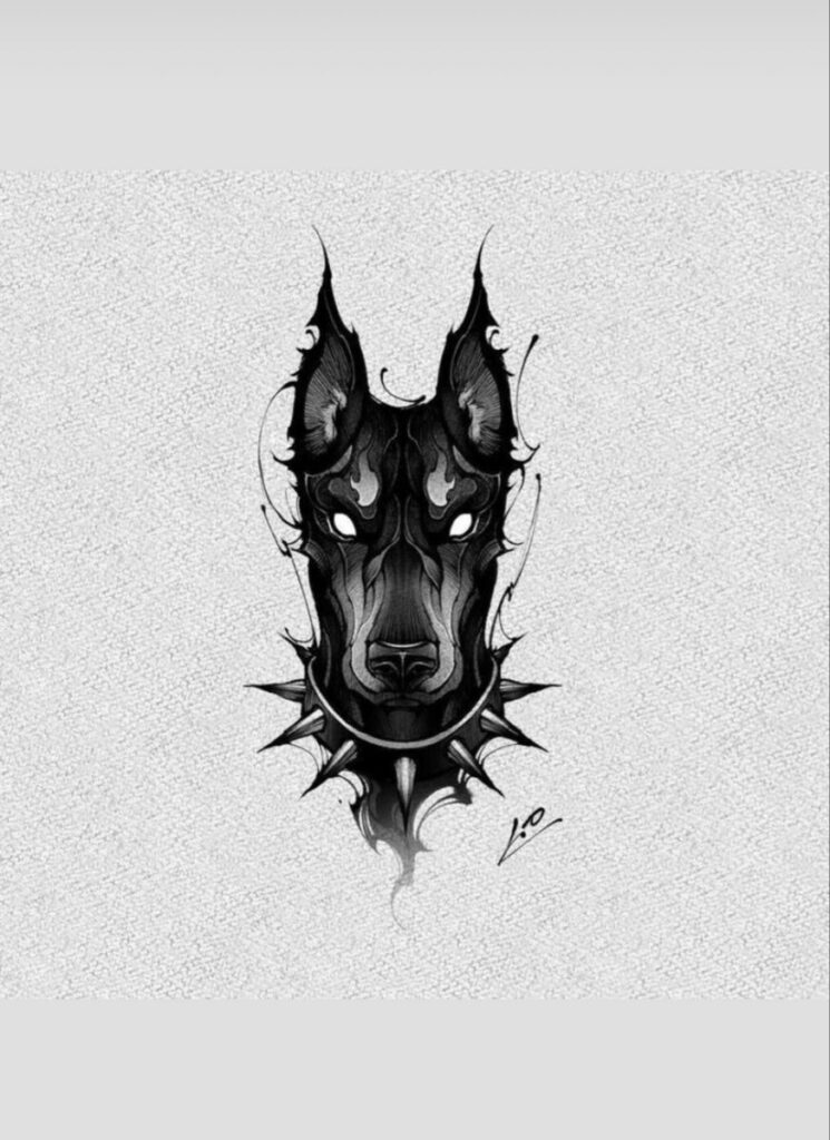Doberman Tattoo 35