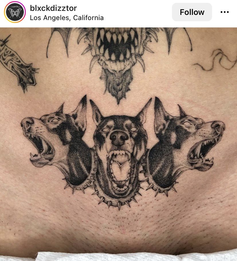 Doberman Tattoo 38