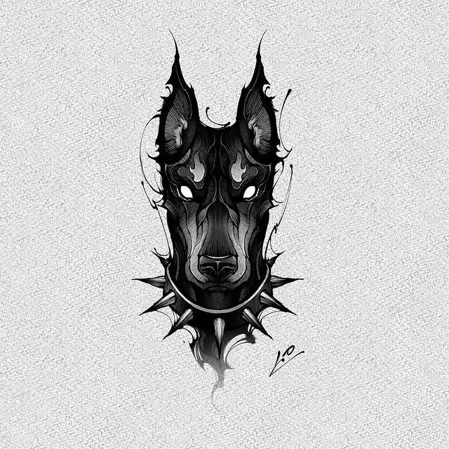 Doberman Tattoo 51