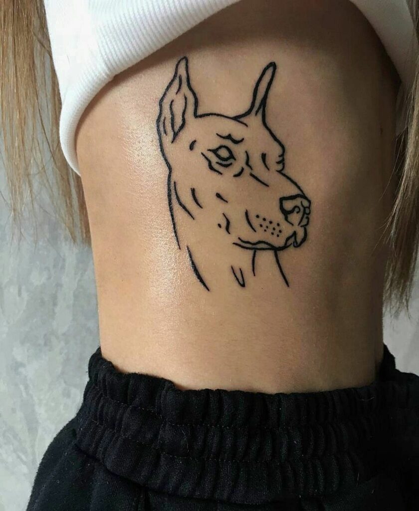 Doberman Tattoo 52