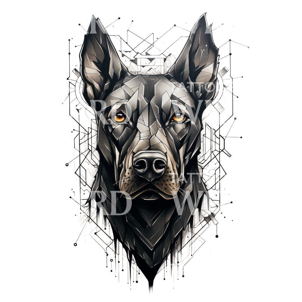 Doberman Tattoo 53