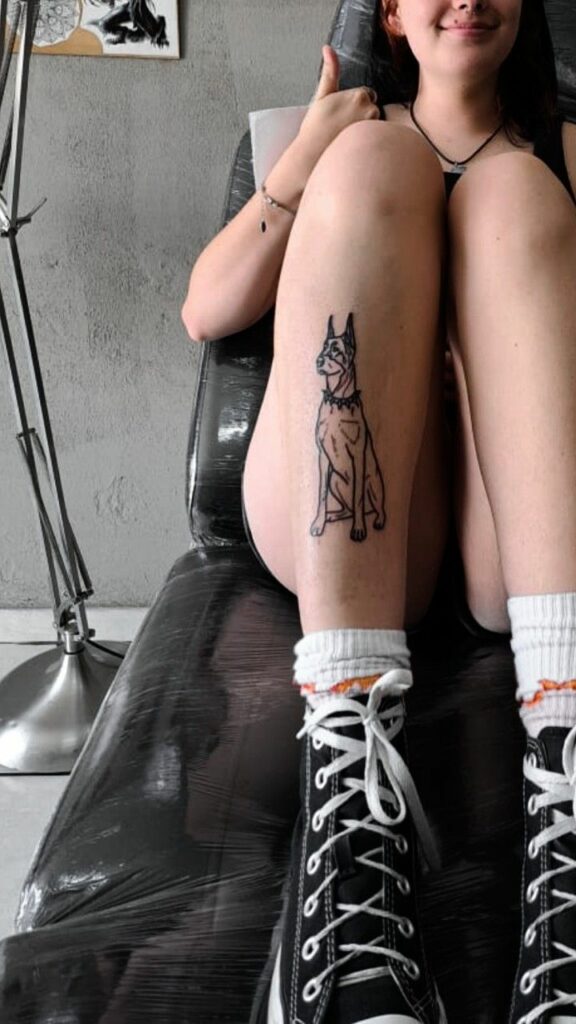 Doberman Tattoo 56
