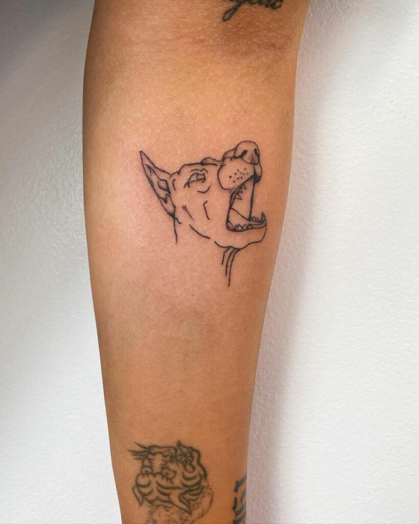 Doberman Tattoo 60
