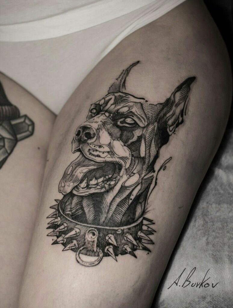 Doberman Tattoo 65
