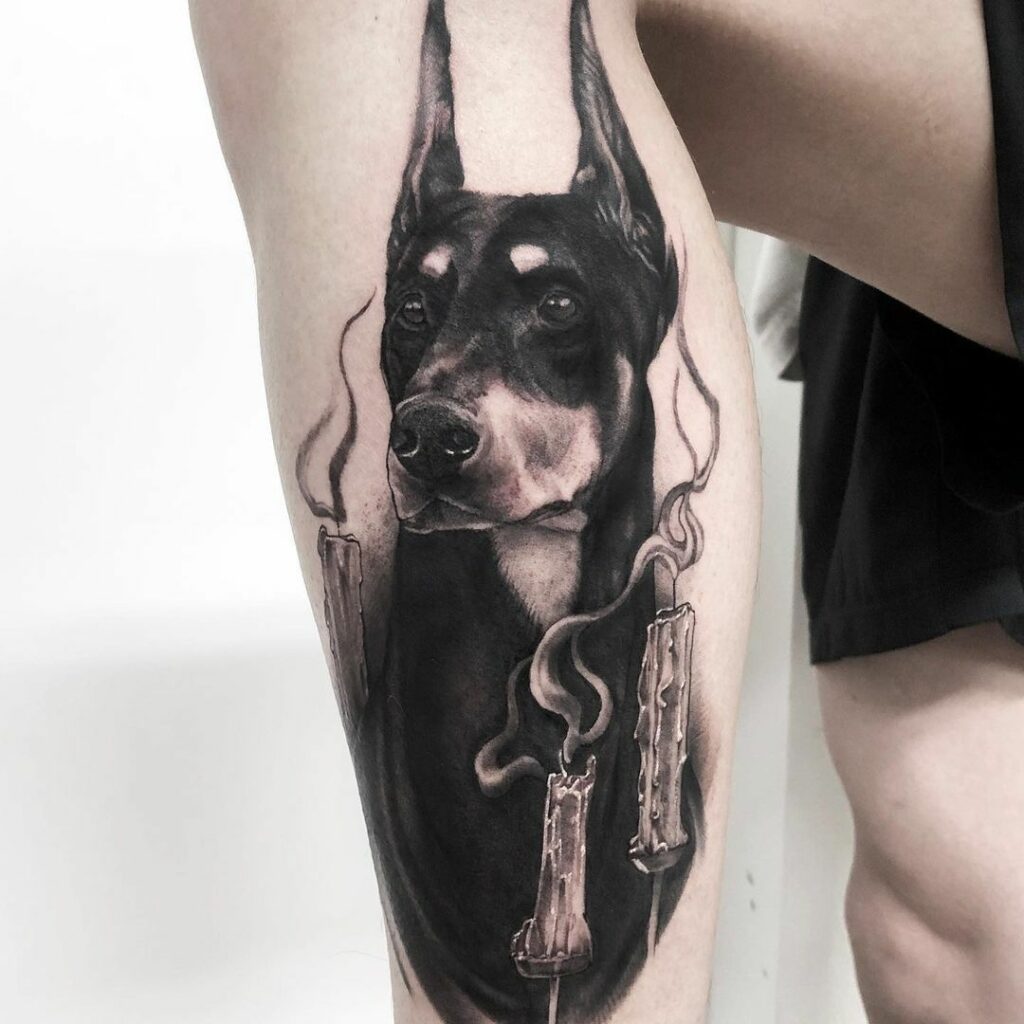 Doberman Tattoo 67
