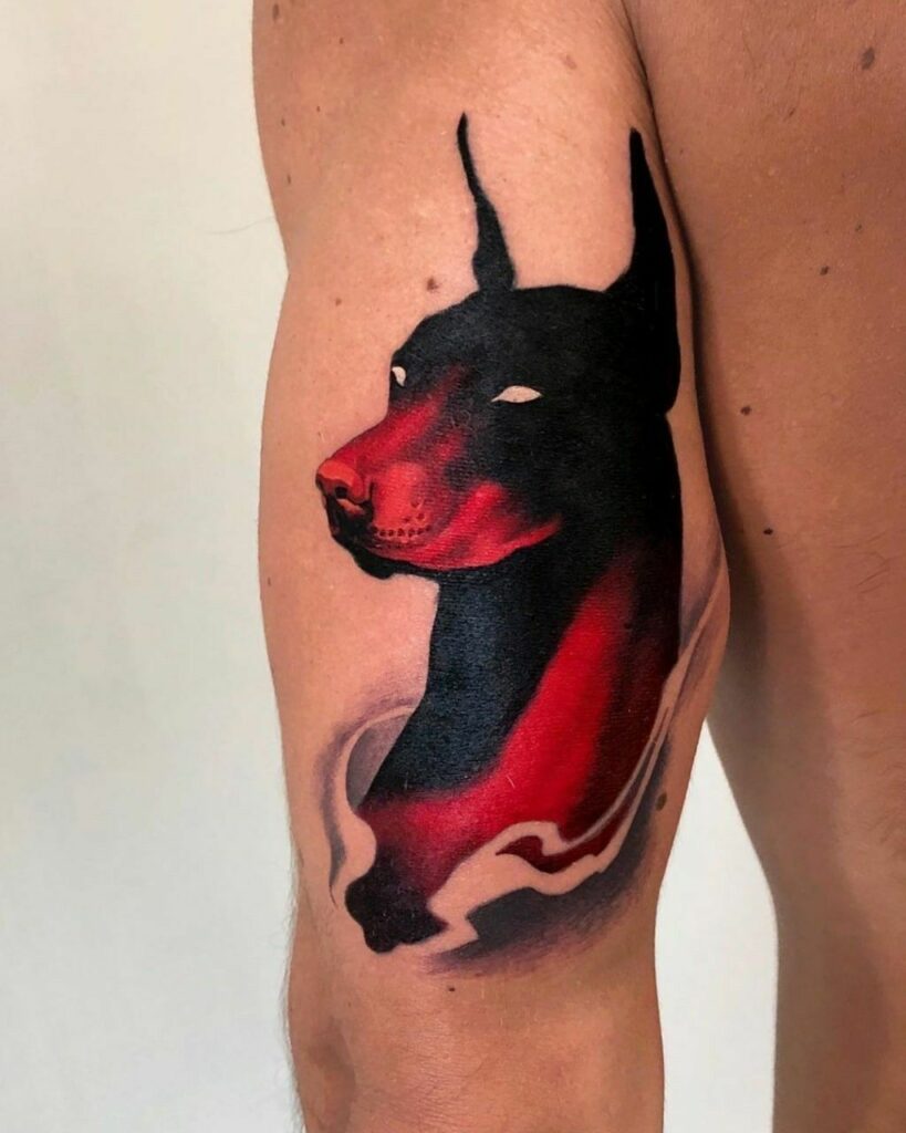 Doberman Tattoo 69