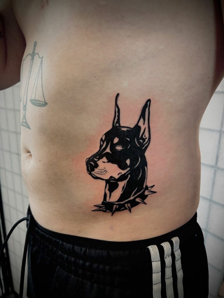 Doberman Tattoo 72