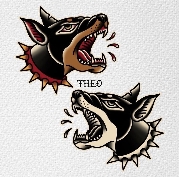 Doberman Tattoo 78