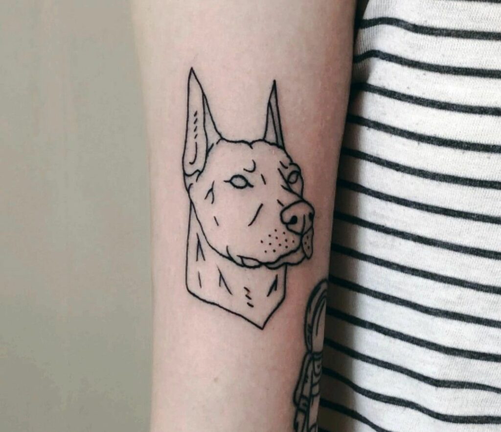 Doberman Tattoo 83