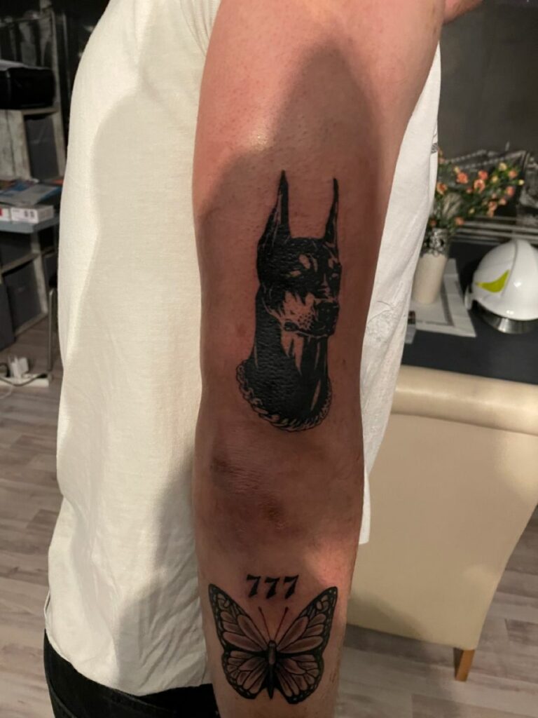 Doberman Tattoo 85