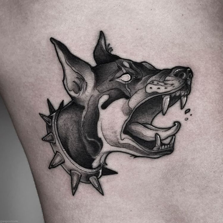 Doberman Tattoo 86