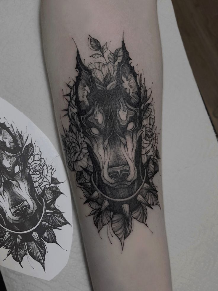Doberman Tattoo 88