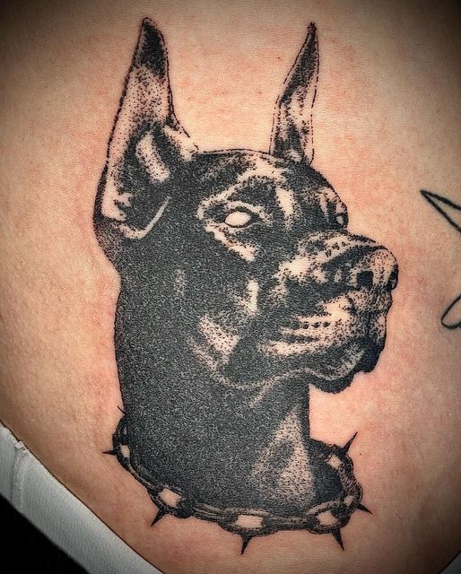 Doberman Tattoo 97