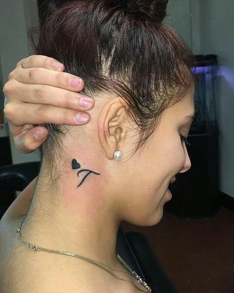 Initial Tattoo 128
