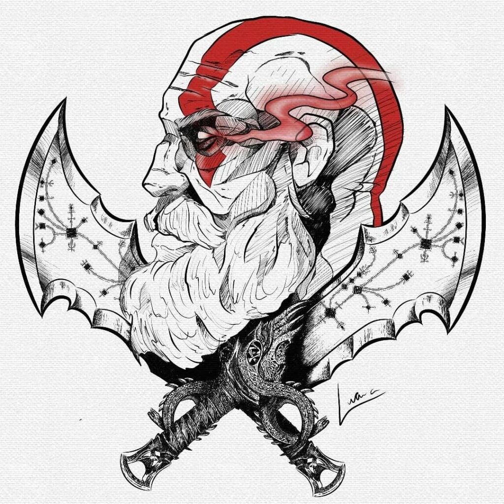 190+ Cool Kratos Tattoo Ideas (2024) - TattoosBoyGirl