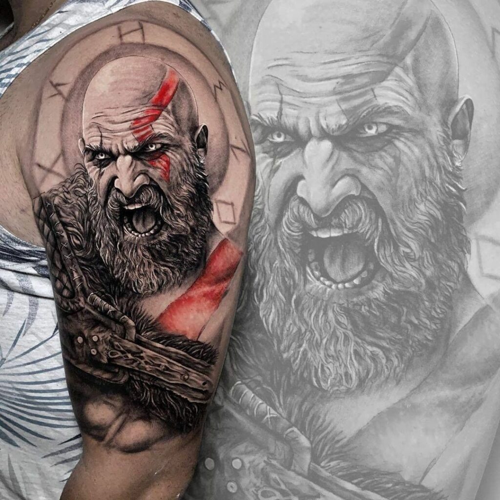 190+ Cool Kratos Tattoo Ideas (2024) - Tattoosboygirl