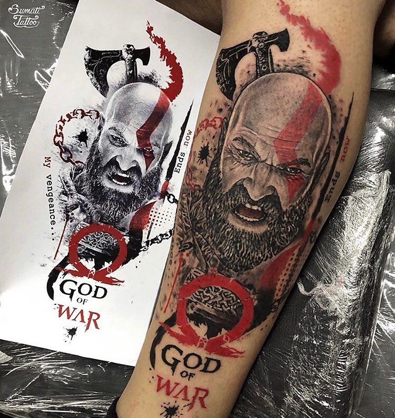 190+ Cool Kratos Tattoo Ideas (2024) - TattoosBoyGirl