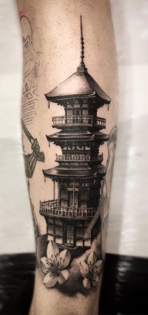 Temple Tattoos 186
