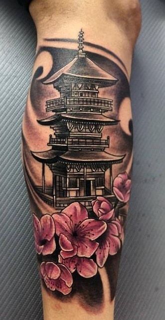 Temple Tattoos 189