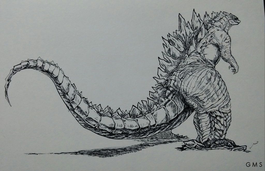 Godzilla Tattoos 153