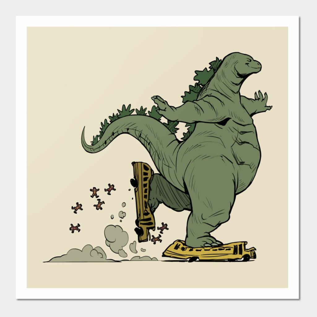 Godzilla Tattoos 159