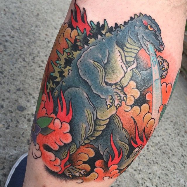Godzilla Tattoos 183
