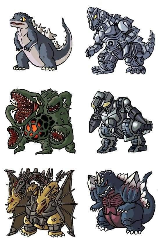 Godzilla Tattoos 211