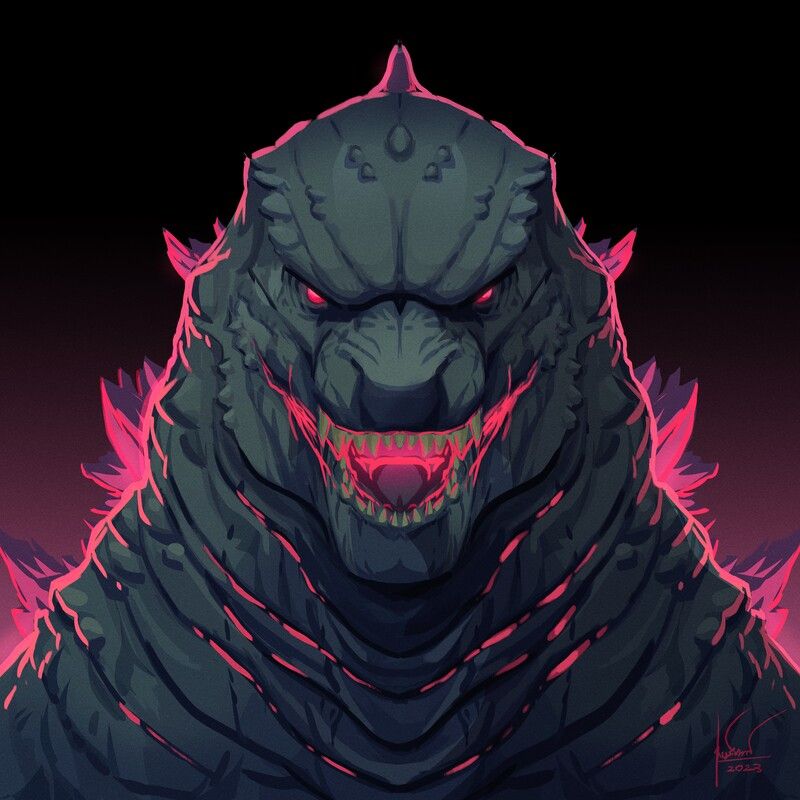 Godzilla Tattoos 212