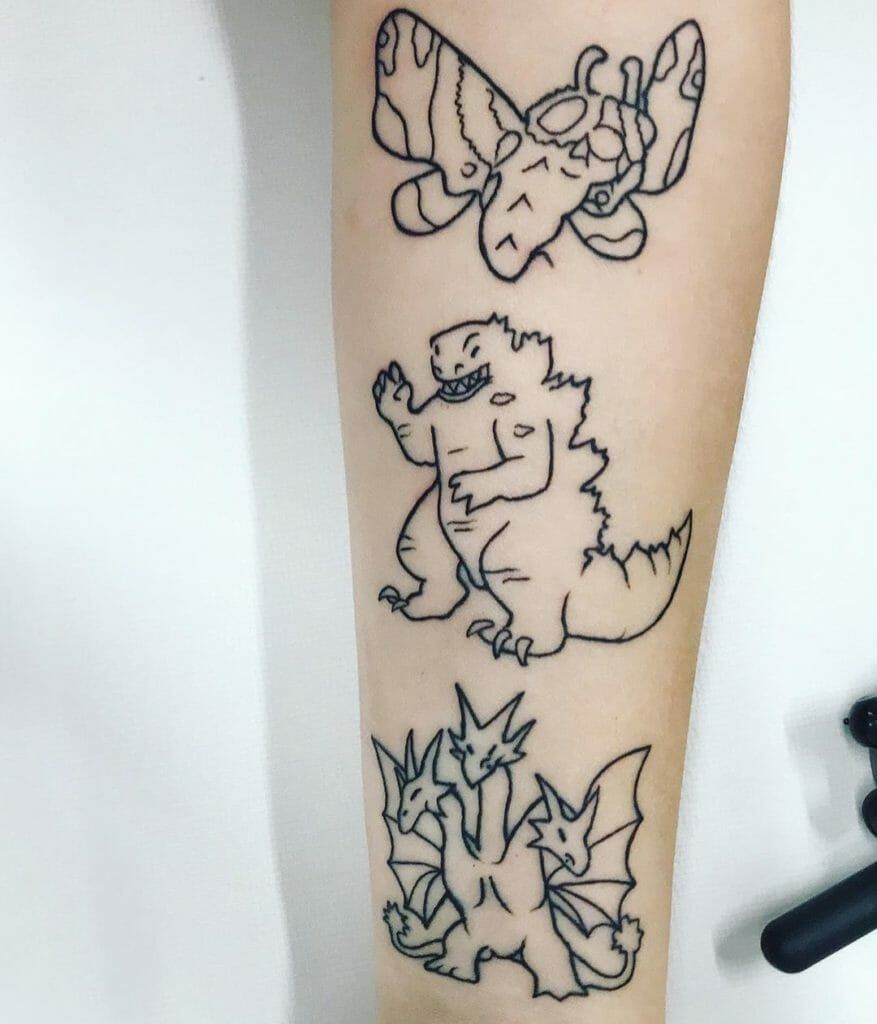 Godzilla Tattoos 214