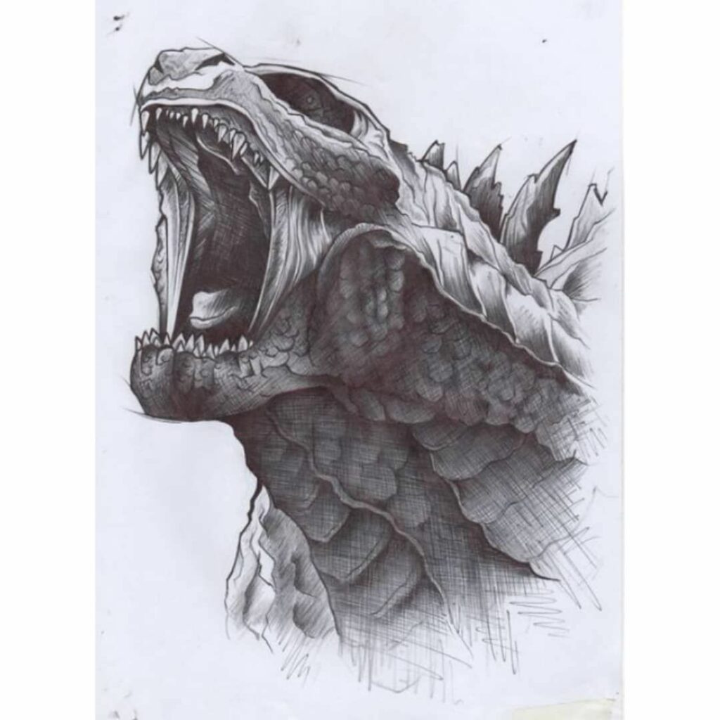 Godzilla Tattoos 216