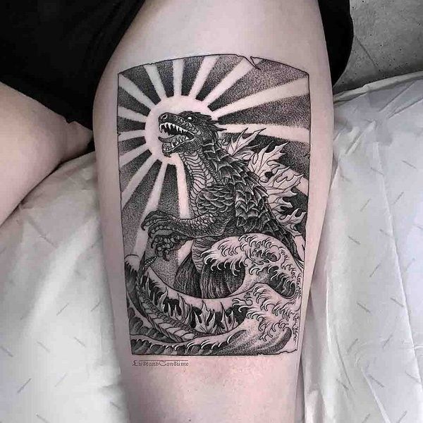 Godzilla Tattoos 221