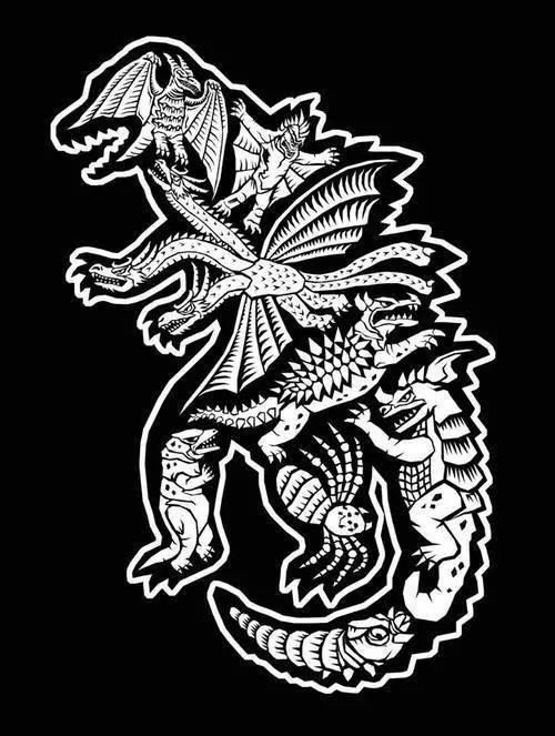 Godzilla Tattoos 250